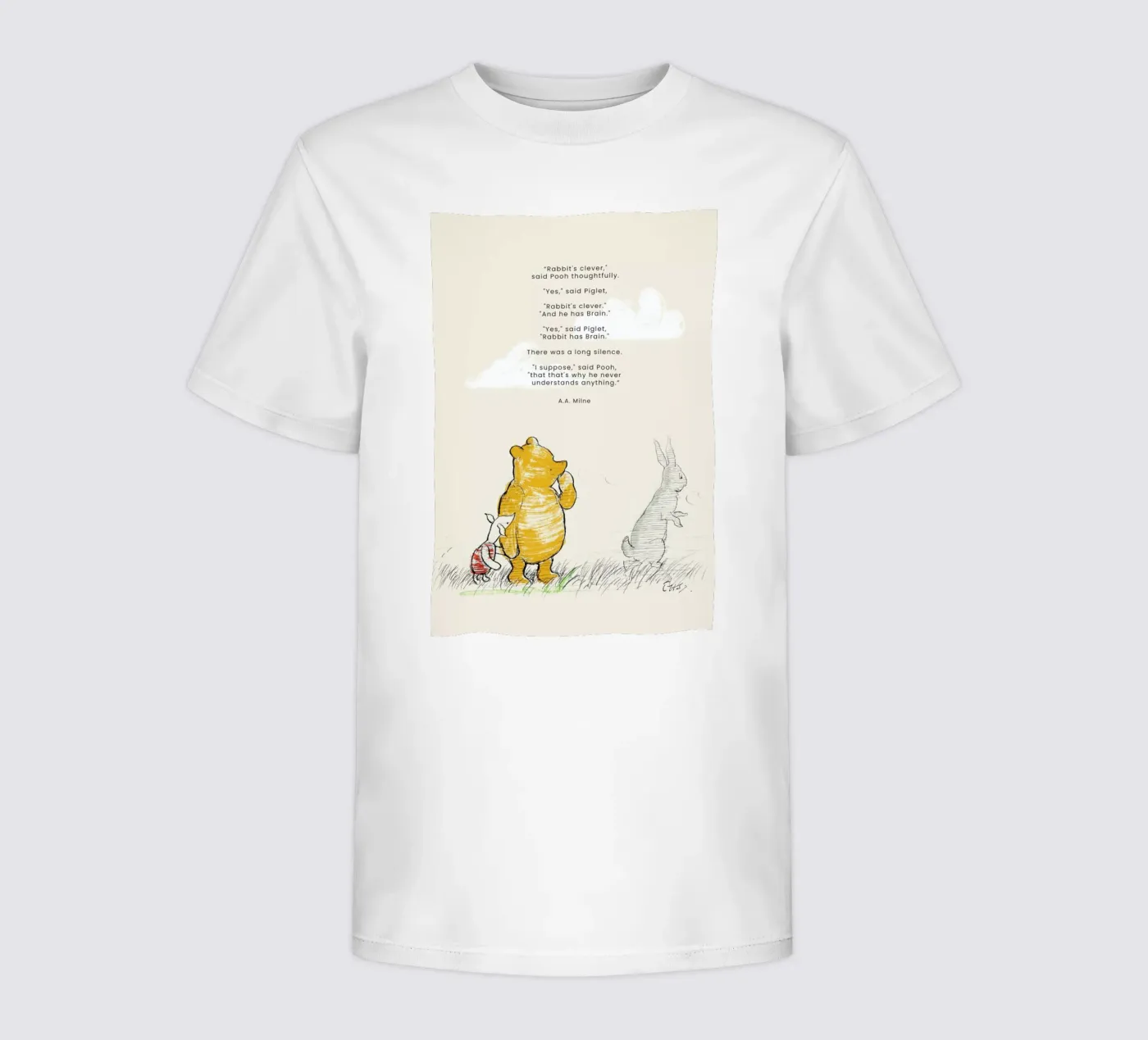 Rabbit t-shirt bambini da Vintage by JUNIQE