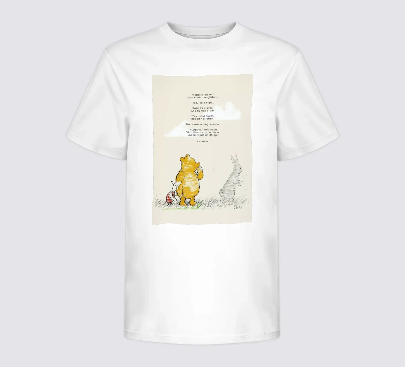 Rabbit t-shirt bambini da Vintage by JUNIQE