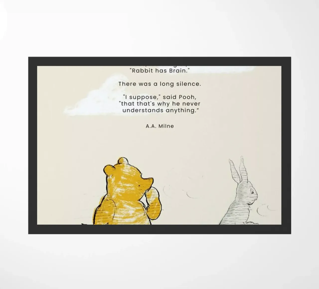 Rabbit zerbino da Vintage by JUNIQE