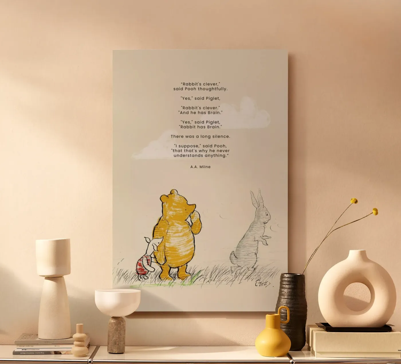 Rabbit forex plate by Vintage by JUNIQE