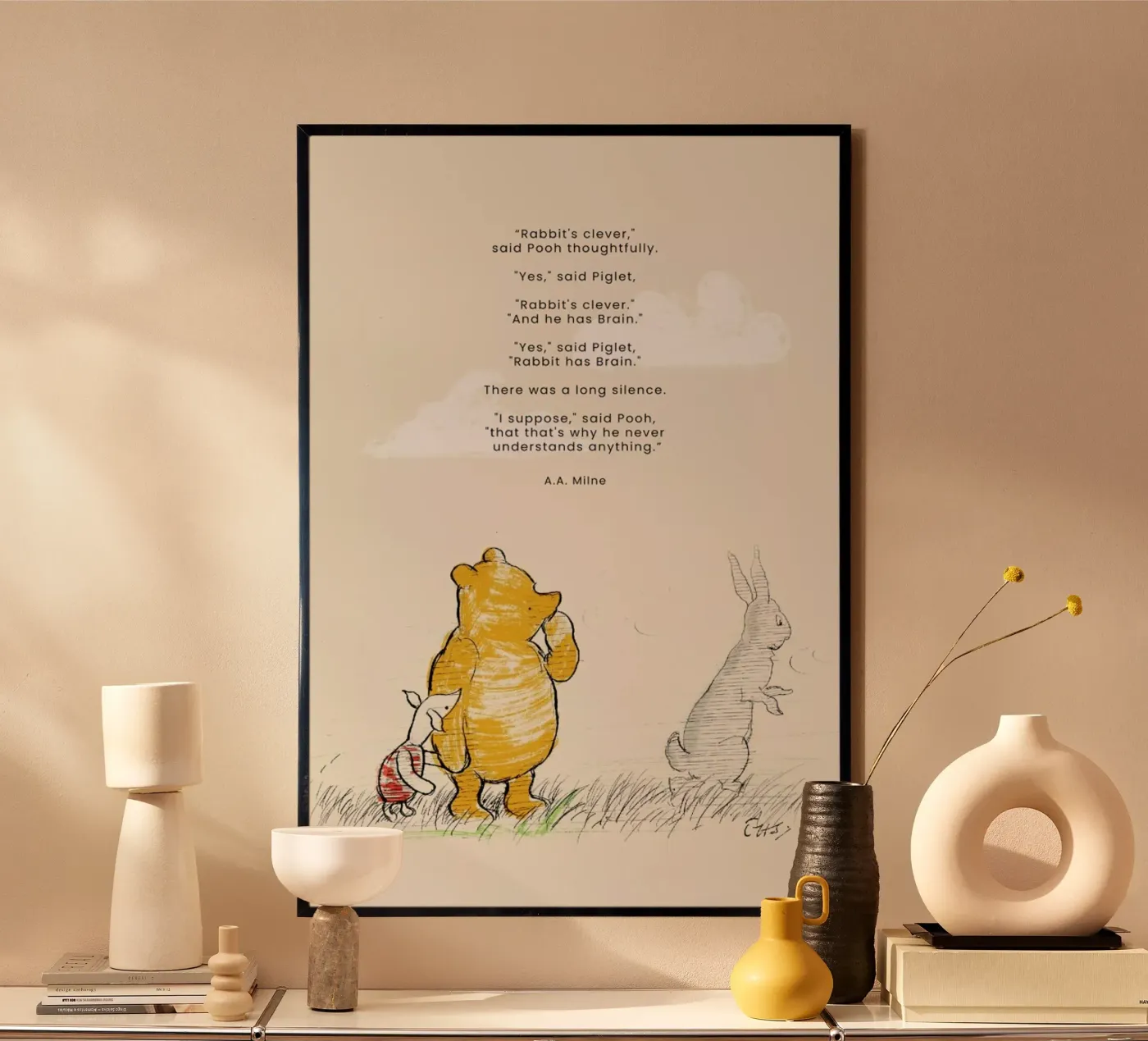 Rabbit Poster von Vintage by JUNIQE