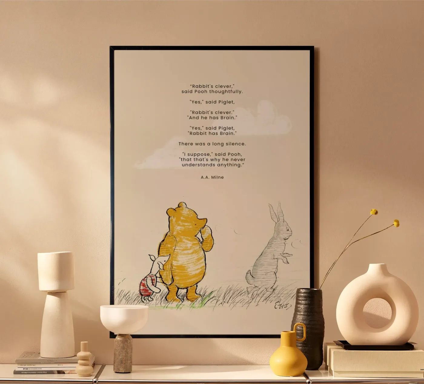 Rabbit poster de Vintage by JUNIQE