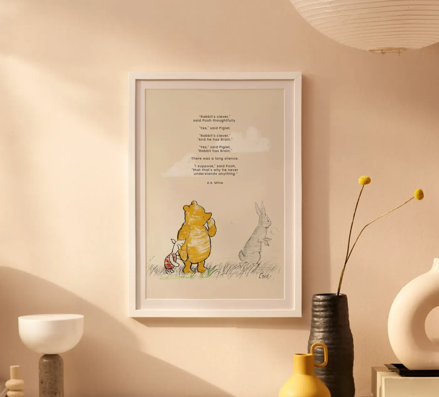 Rabbit Poster von Vintage by JUNIQE