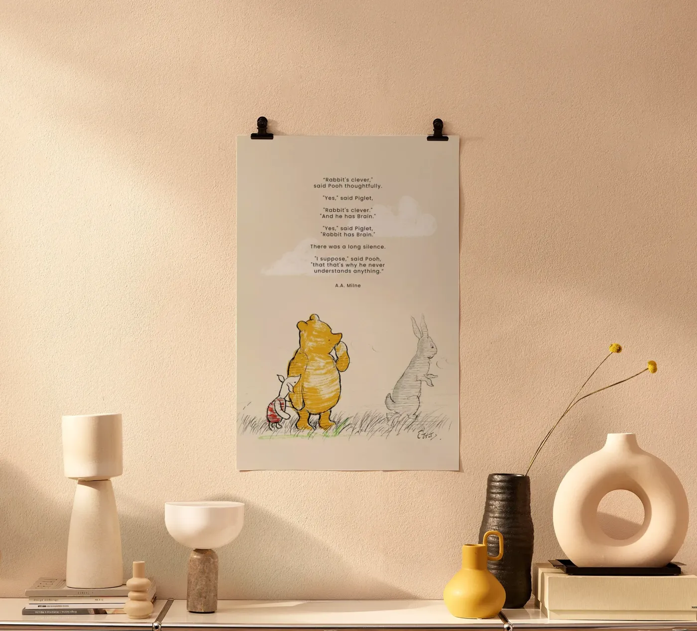 Rabbit Poster von Vintage by JUNIQE