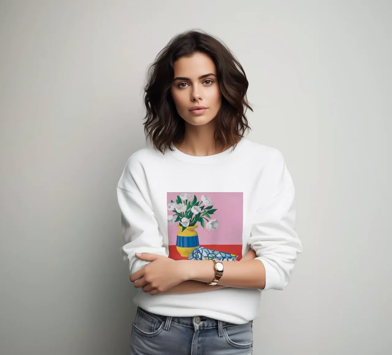 Tulp Serenity Bloei sweatshirt van Dawn Light