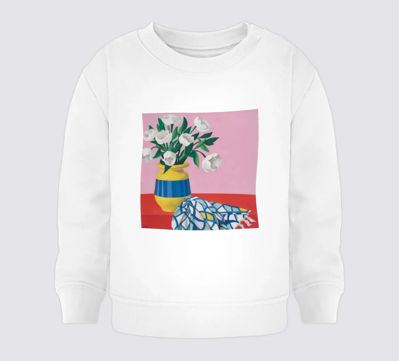 Tulipán Serenity Bloom sudadera de bebé de Dawn Light