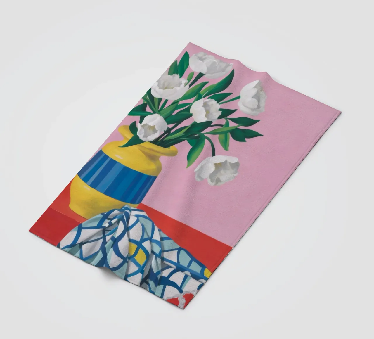 Tulipano Serenity Bloom coperta in pile da Dawn Light