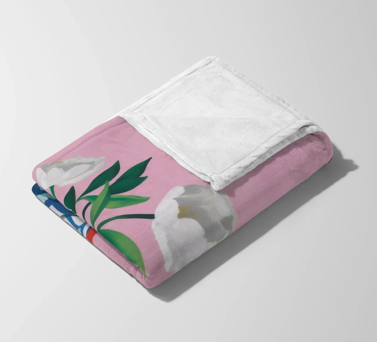 Tulipano Serenity Bloom coperta in pile da Dawn Light