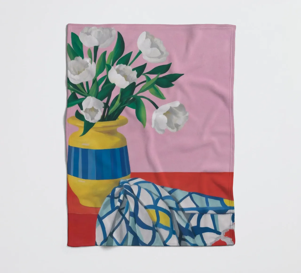 Tulipano Serenity Bloom coperta in pile da Dawn Light