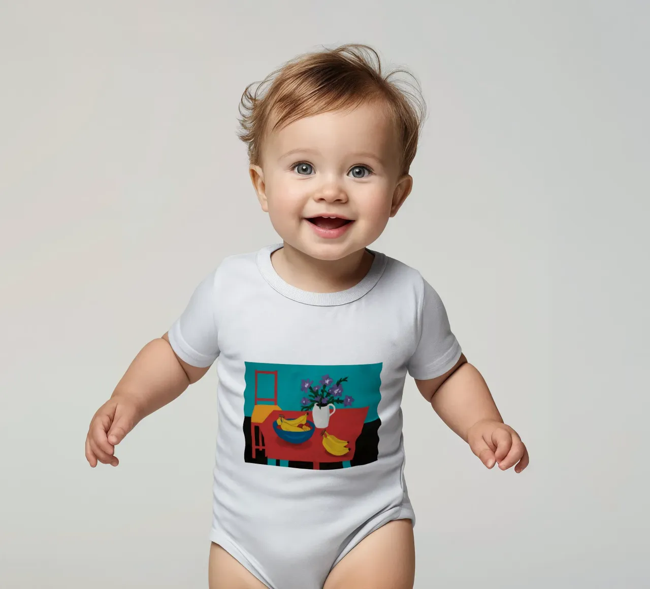 Mesa Turquesa Tropics body de bebé de Fable Tempa