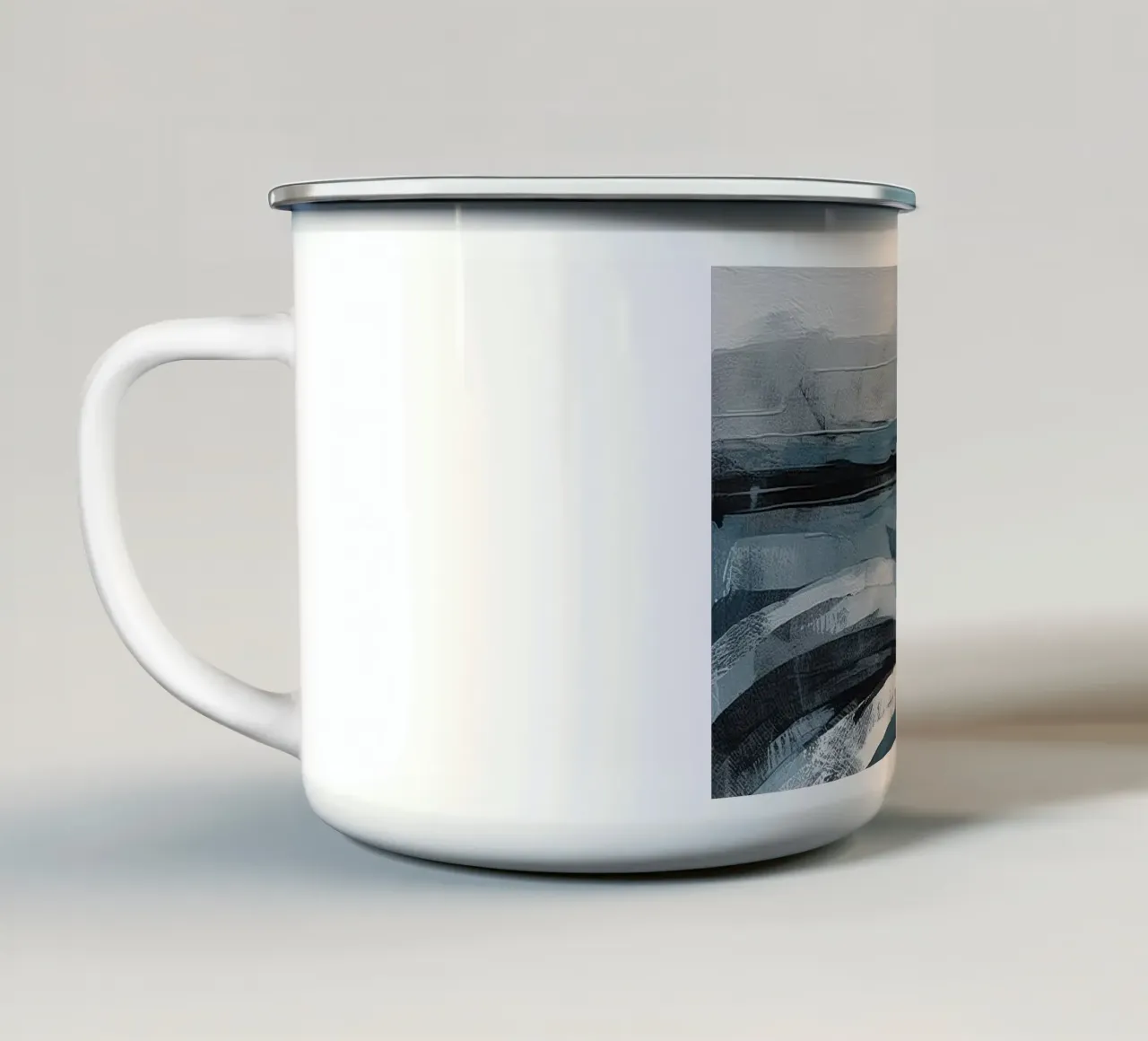 Arte da parete di Imagine tazza in smalto da Imagine
