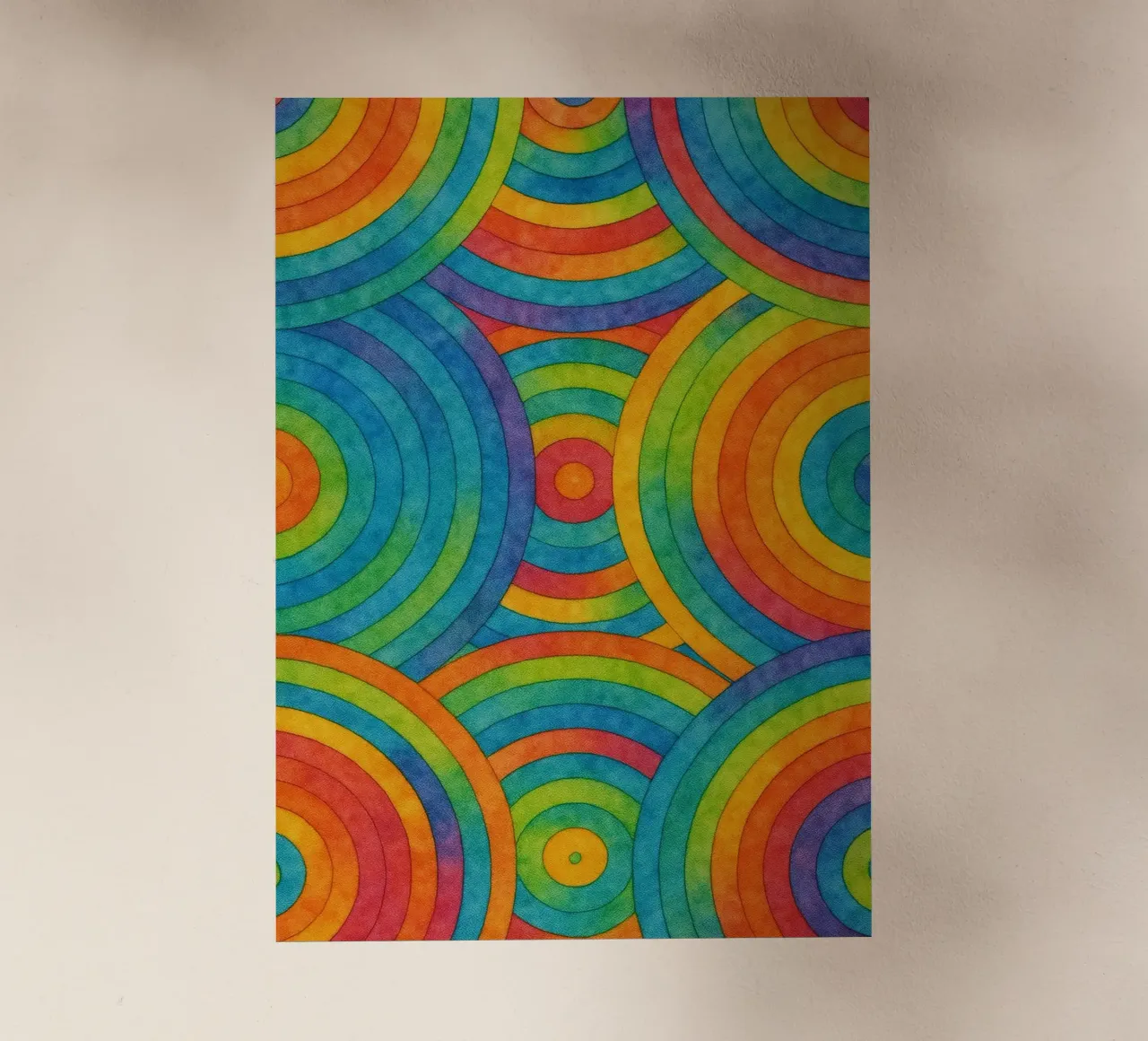 círculo geométrico abstracto línea lámina retroiluminada de arkhanz
