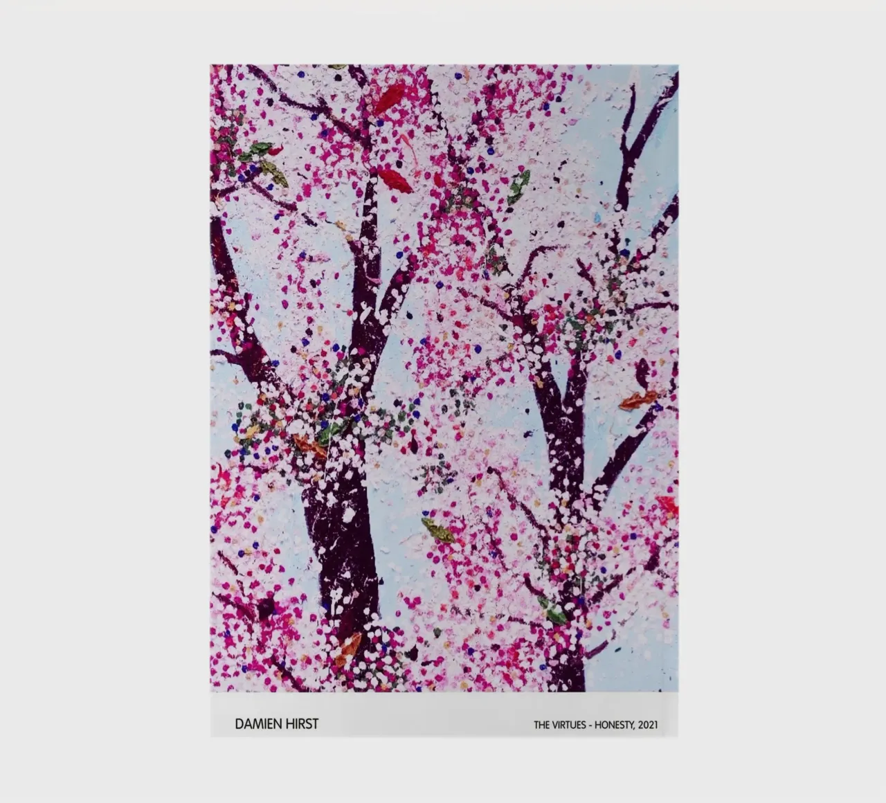 Damien Hirst Albero di ciliegio in fiore diario da Romeyoprints