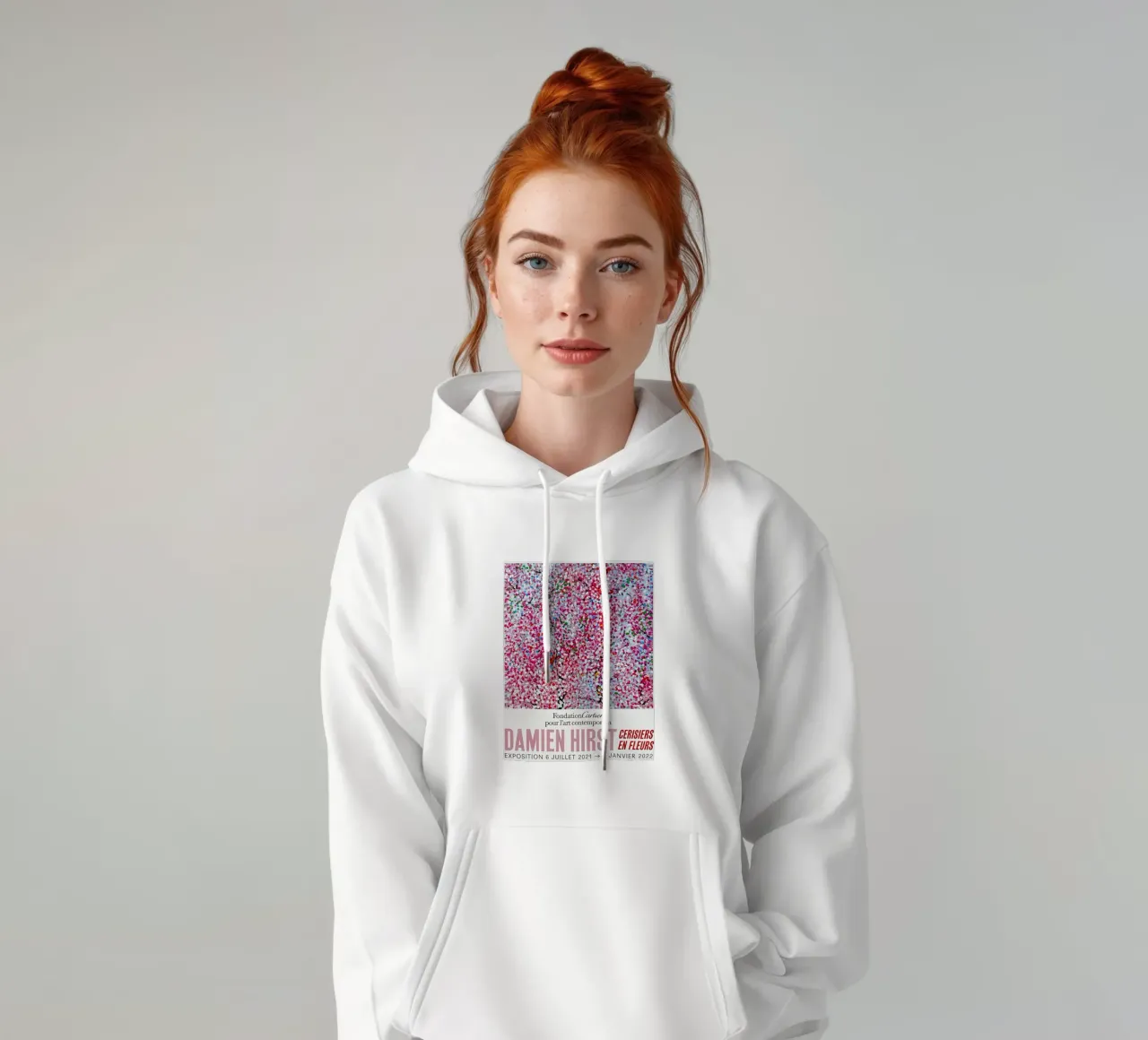 Damien Hirst Blossom Exposition hoodie by Romeyoprints