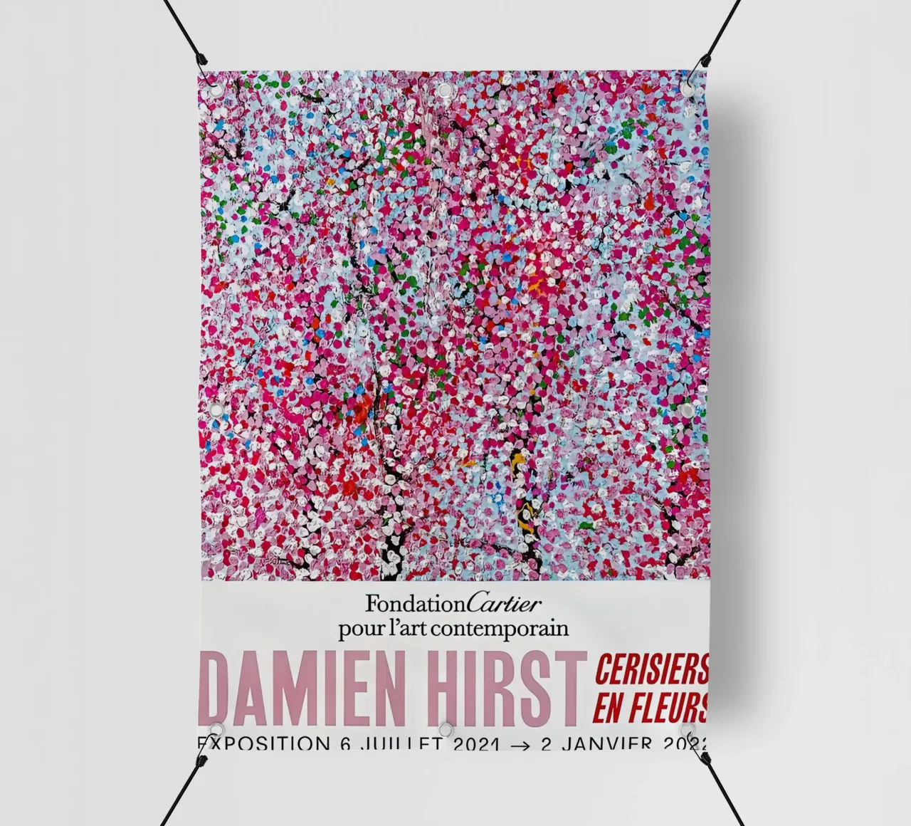 Damien Hirst Blossom Exposition pvc cover by Romeyoprints