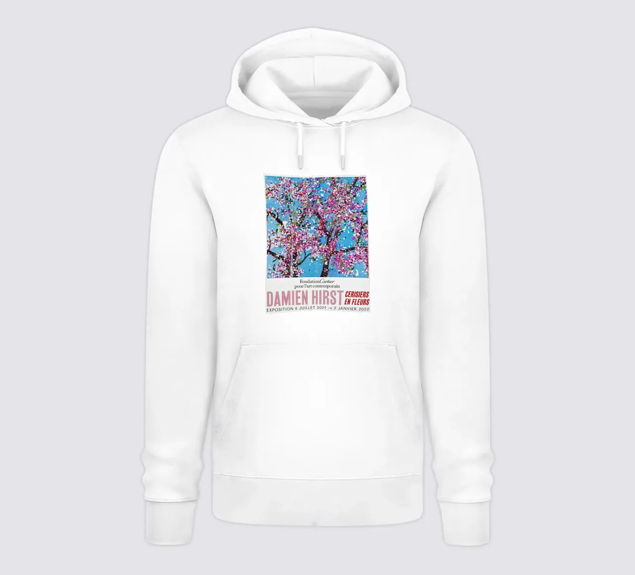 Albero dell'esposizione di Damien Hirst felpa con cappuccio da Romeyoprints