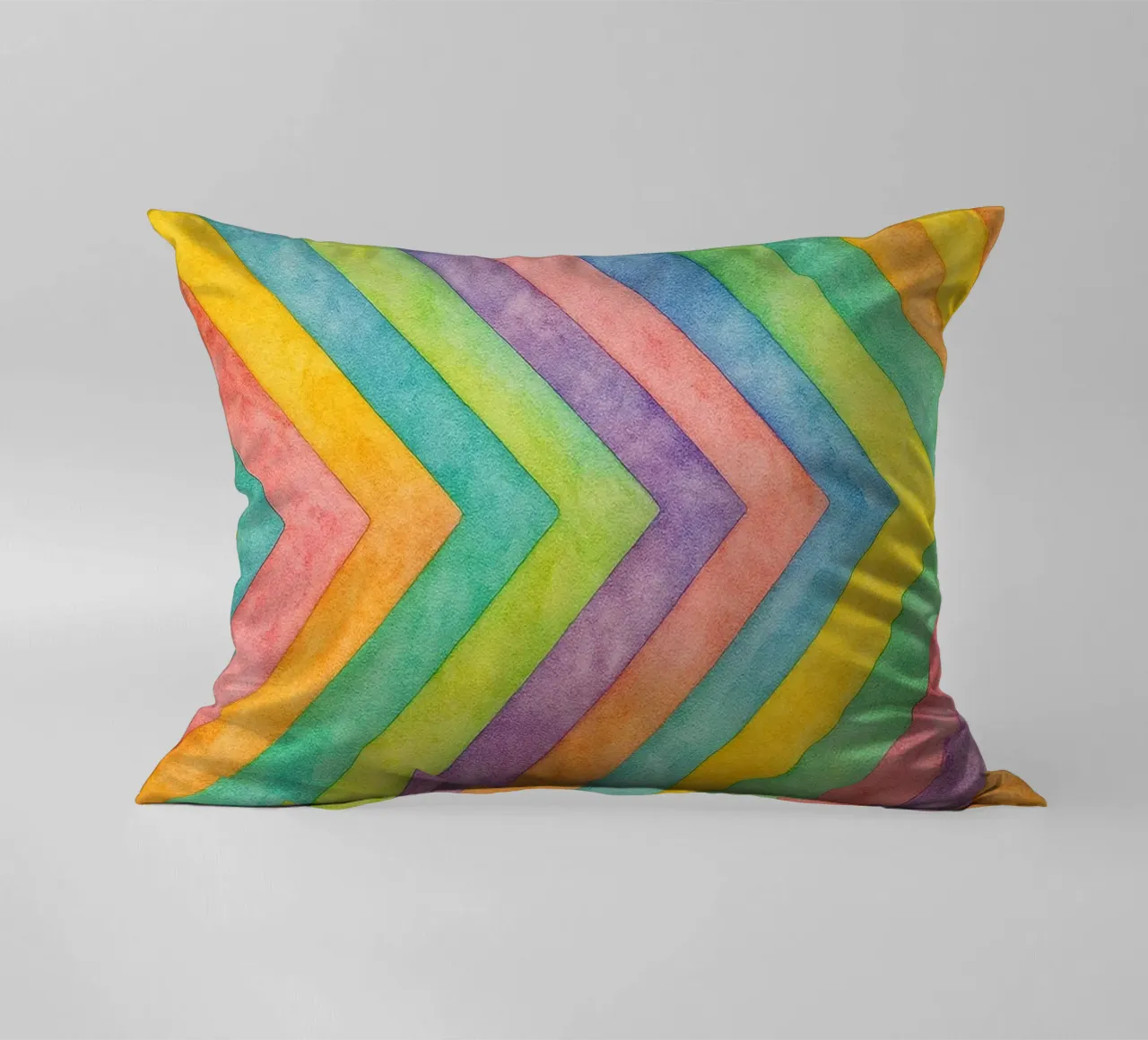 abstract geometric corner line decorative cushion by arkhanz