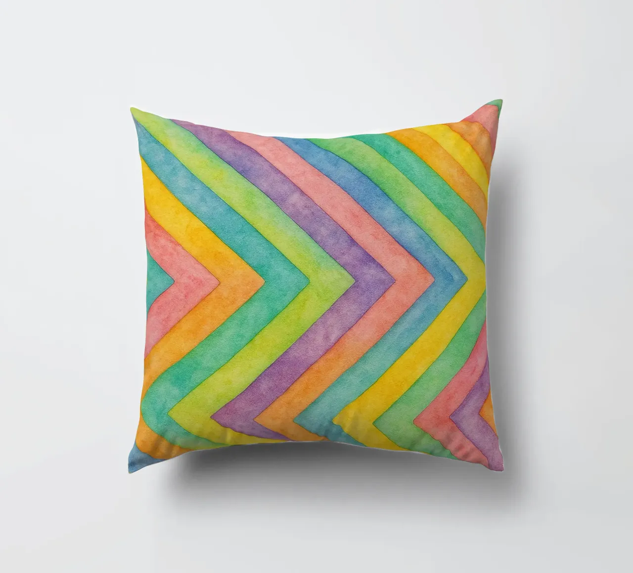 abstract geometric corner line decorative cushion by arkhanz