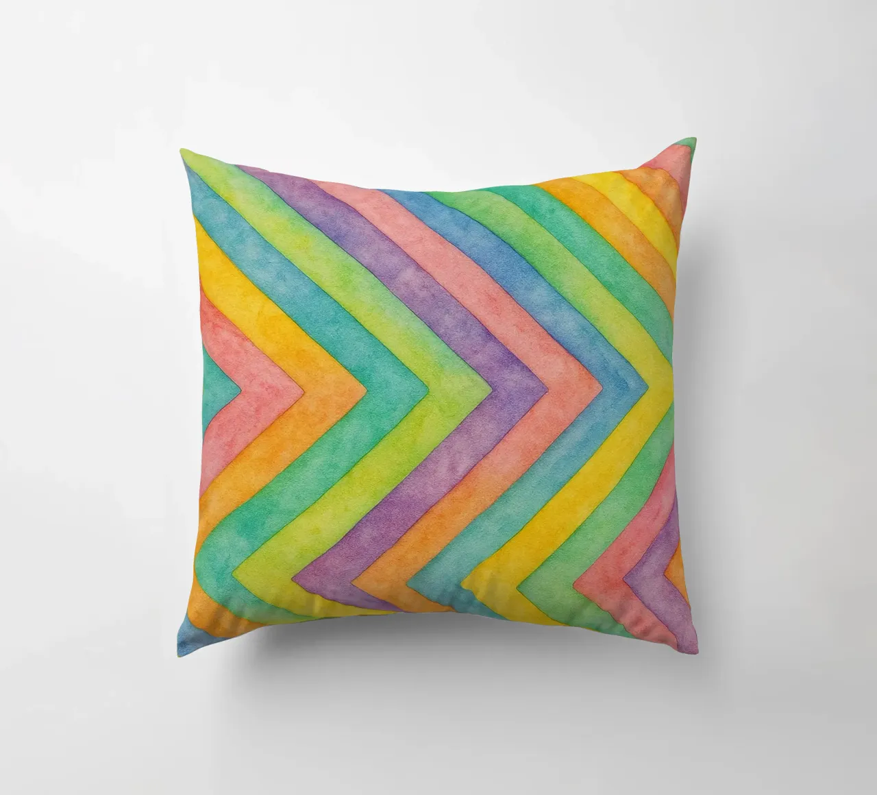 abstract geometric corner line decorative cushion by arkhanz