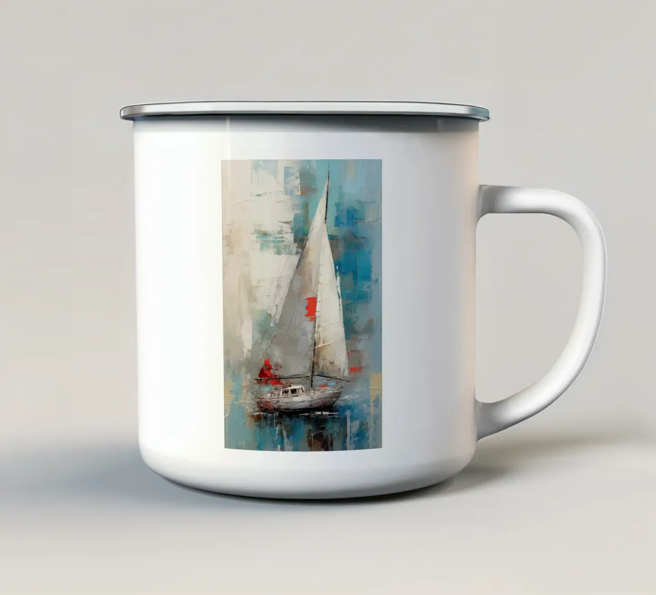 Arte da parete di Imagine tazza in smalto da Imagine