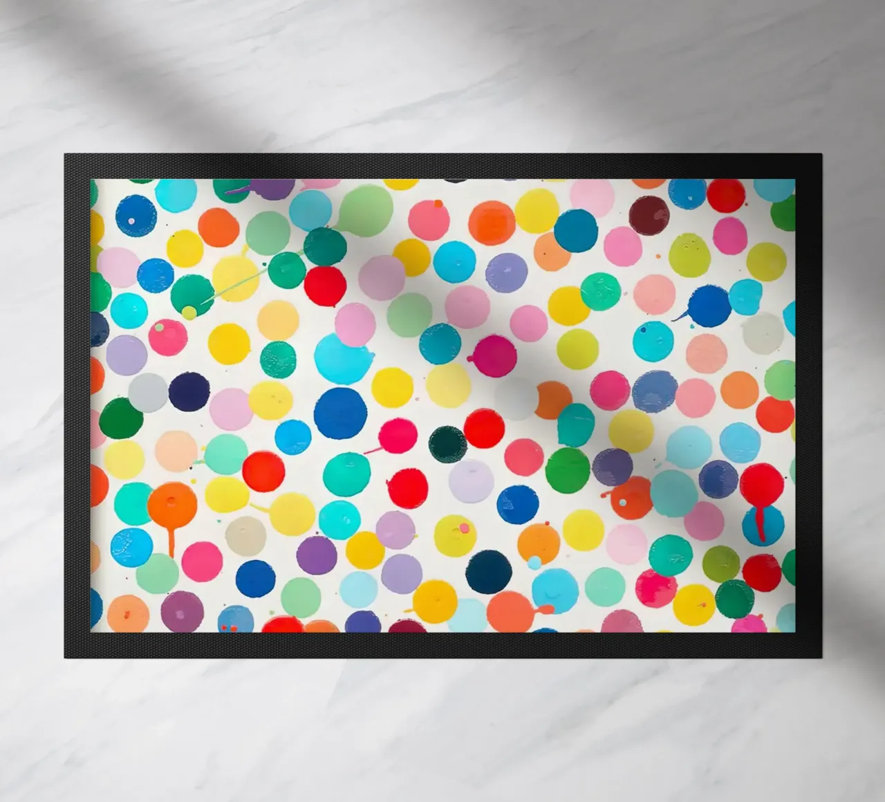Damien Hirst The Currency doormat by Romeyoprints
