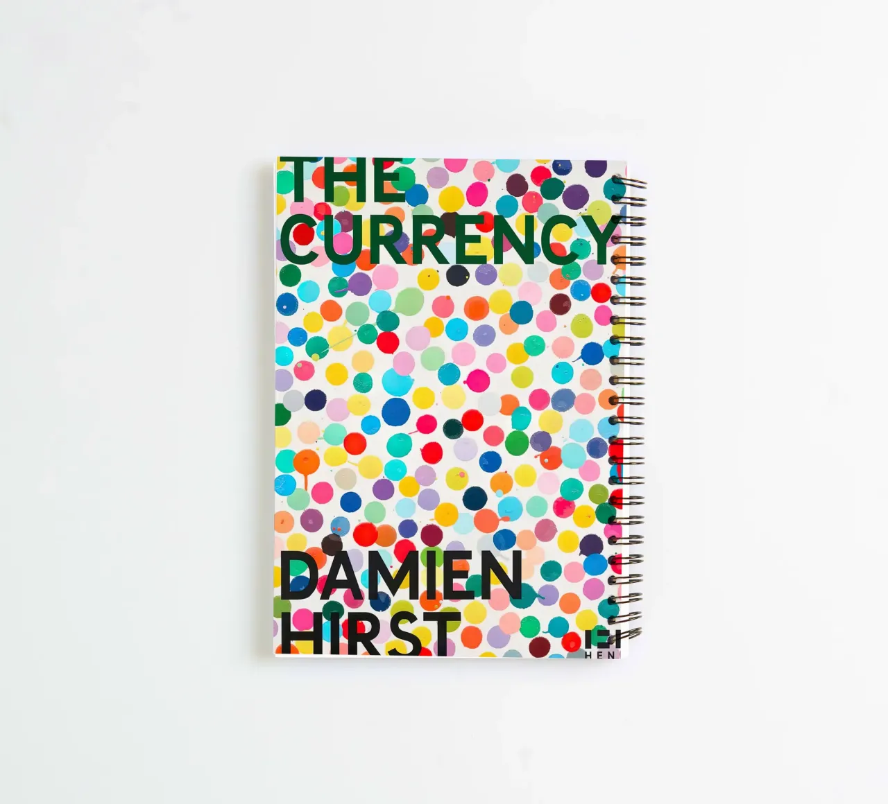 Damien Hirst The Currency spiral notebook by Romeyoprints
