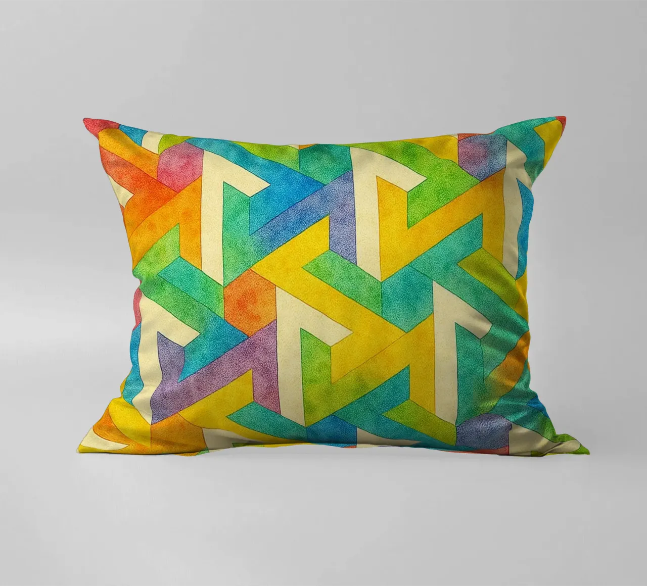 linea trasversale geometrica astratta cuscino da arkhanz