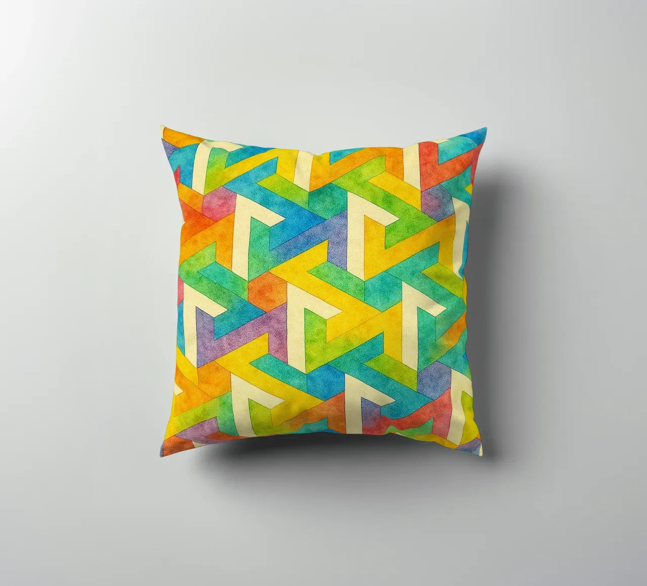 linea trasversale geometrica astratta cuscino da arkhanz