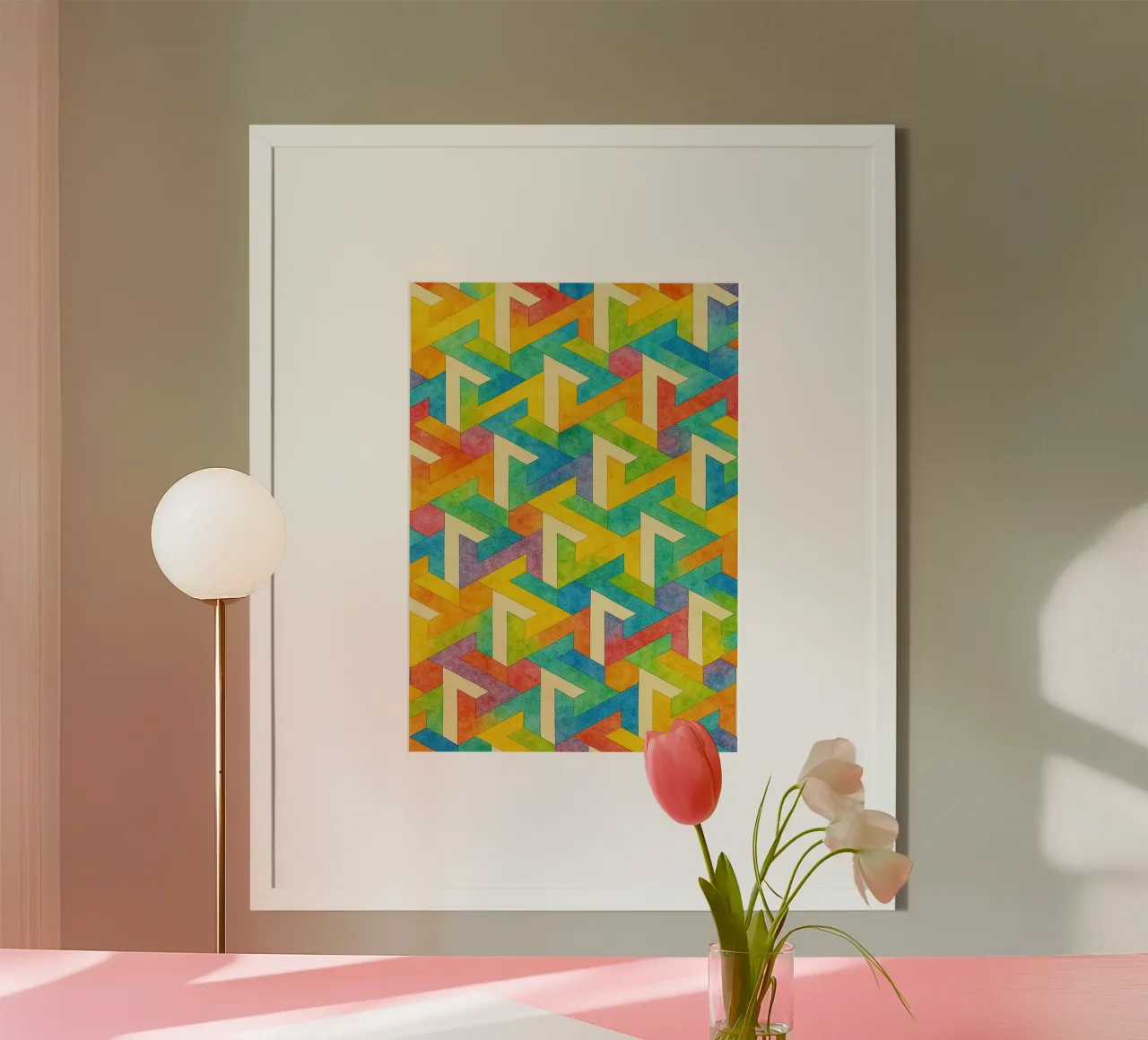 línea transversal geométrica abstracta hahnemühle de arkhanz