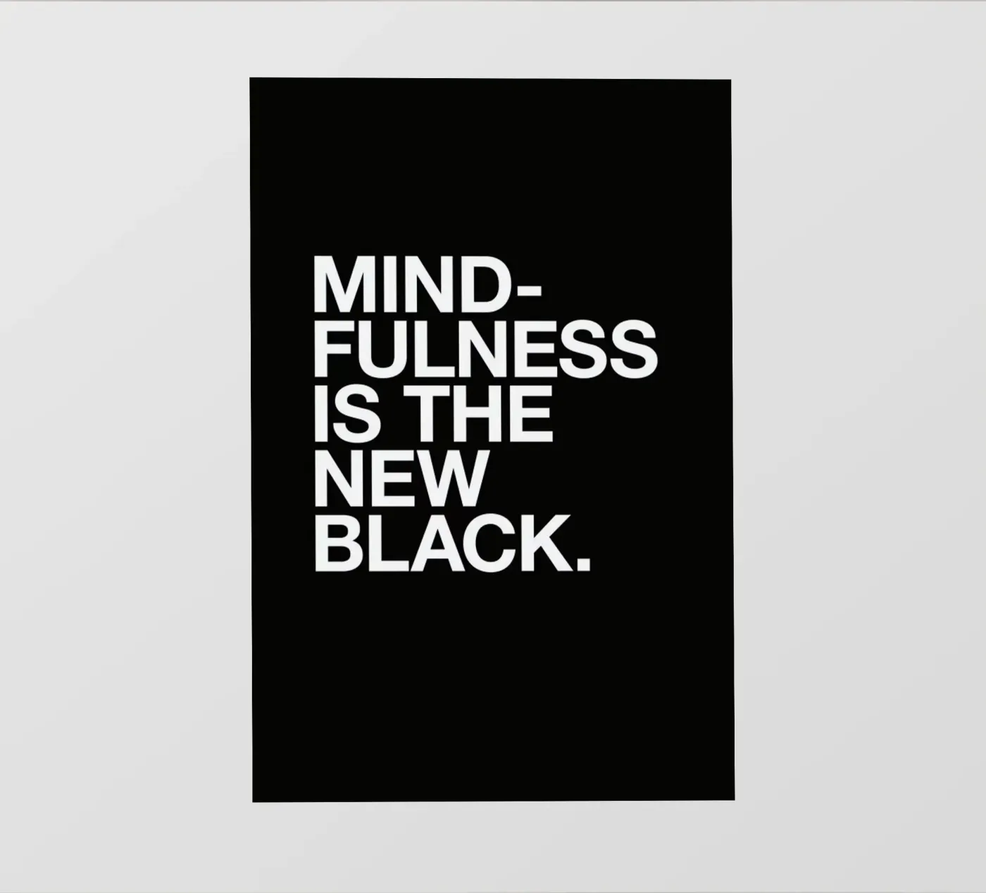 Mindfulness pellicola backlit da Studio One
