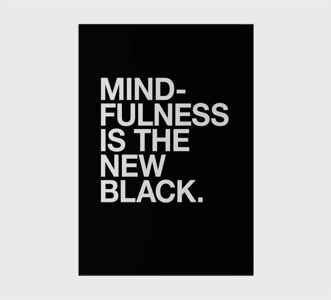 Mindfulness notebook by Studio One