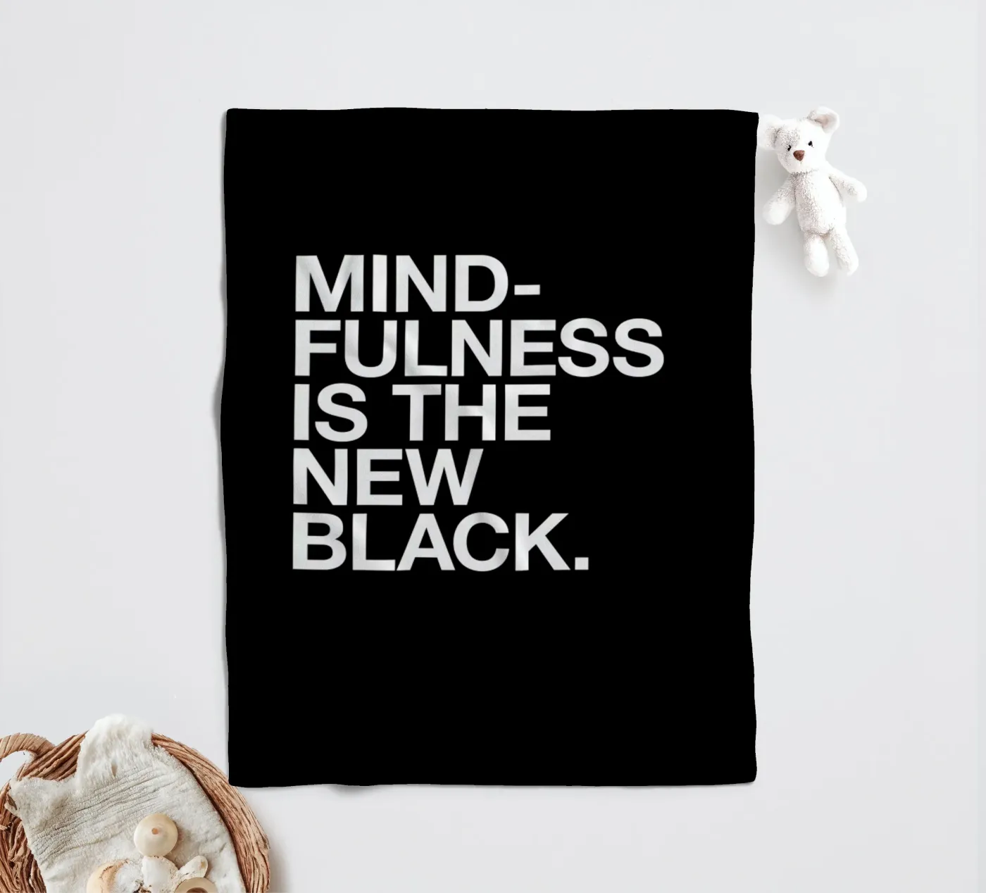 Mindfulness Fleecedecke von Studio One
