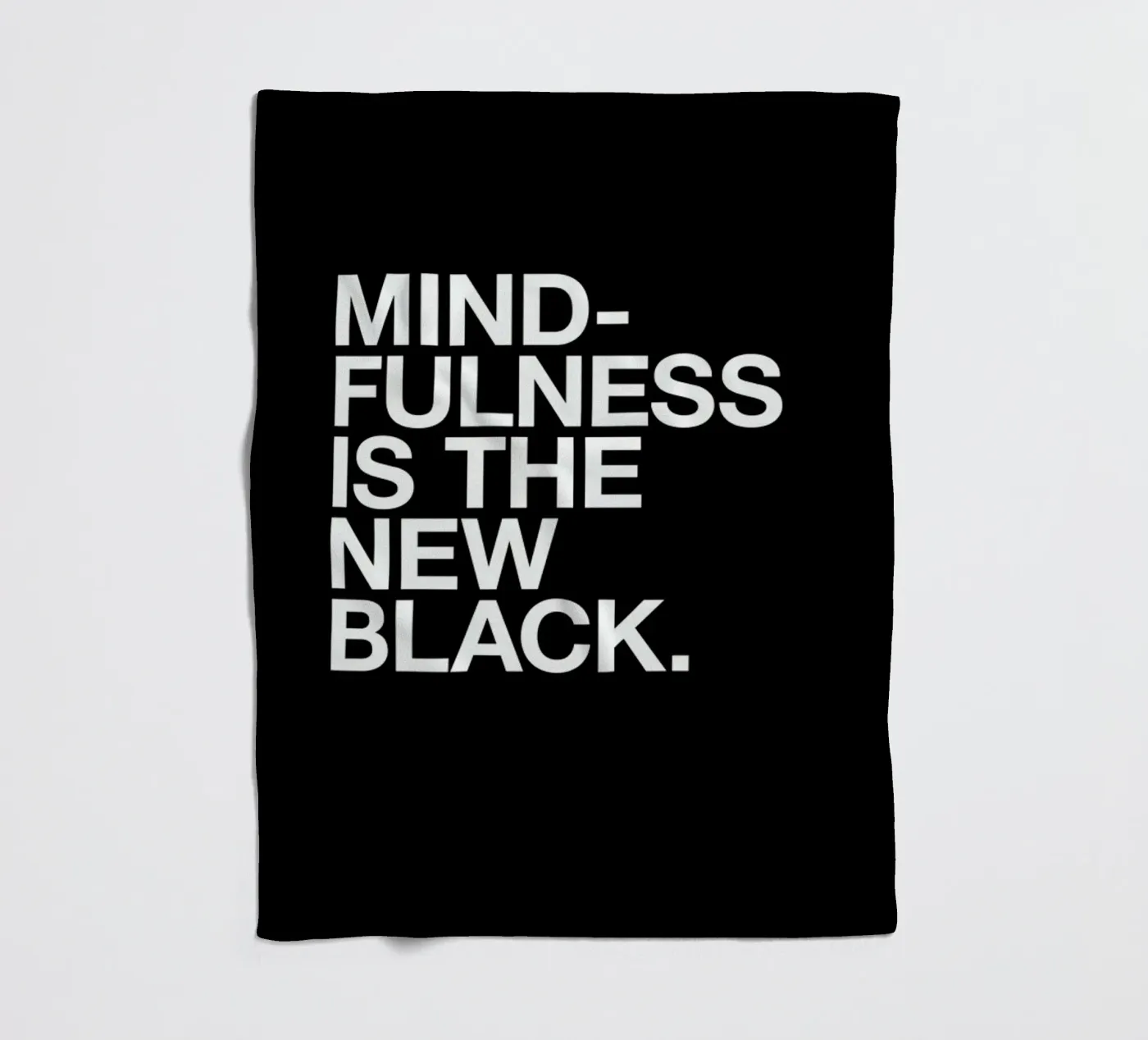 Mindfulness Fleecedecke von Studio One