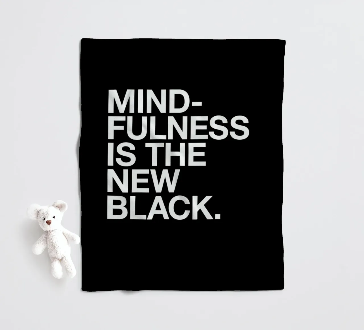 Mindfulness coperta in pile da Studio One