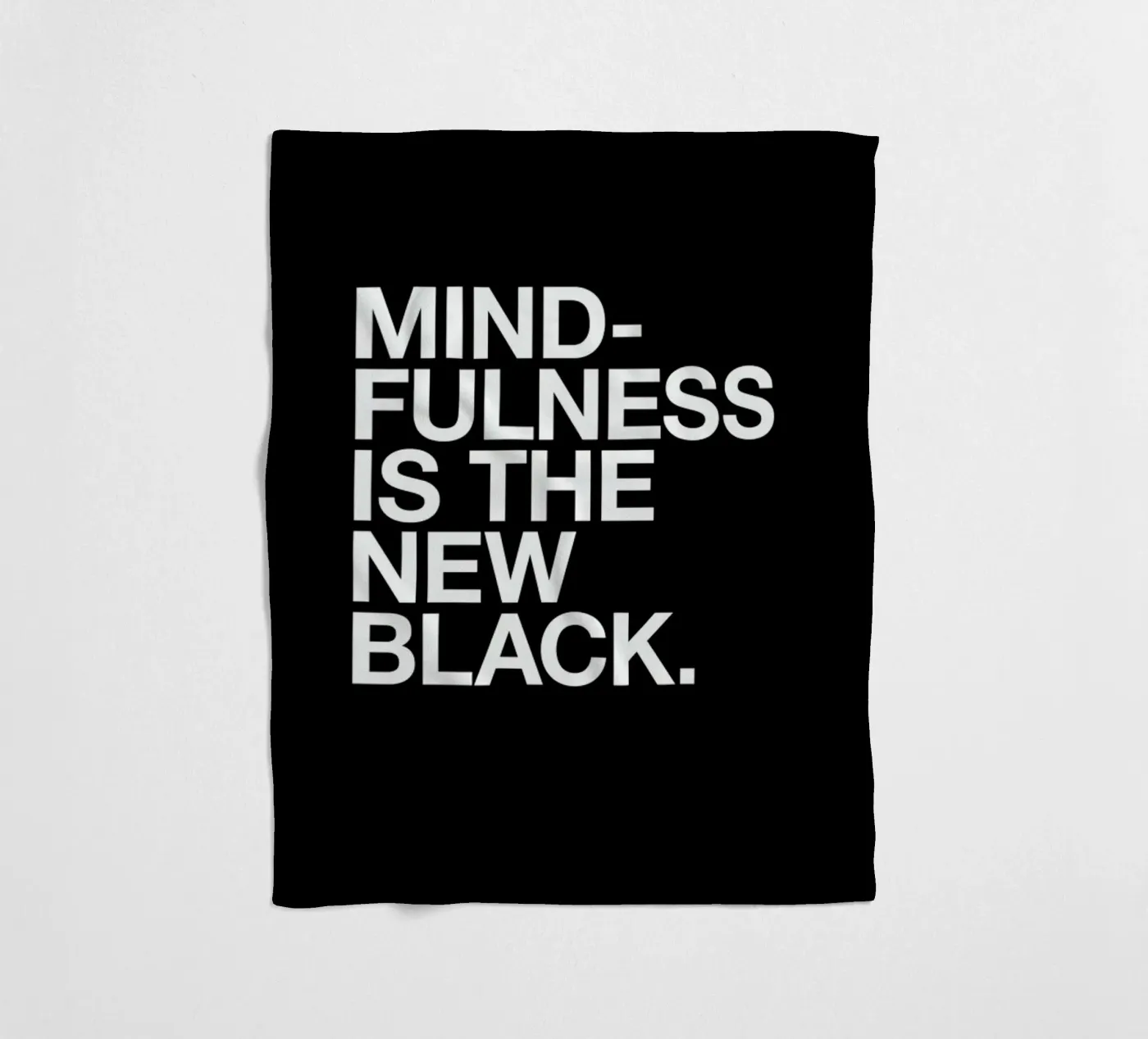 Mindfulness Fleecedecke von Studio One