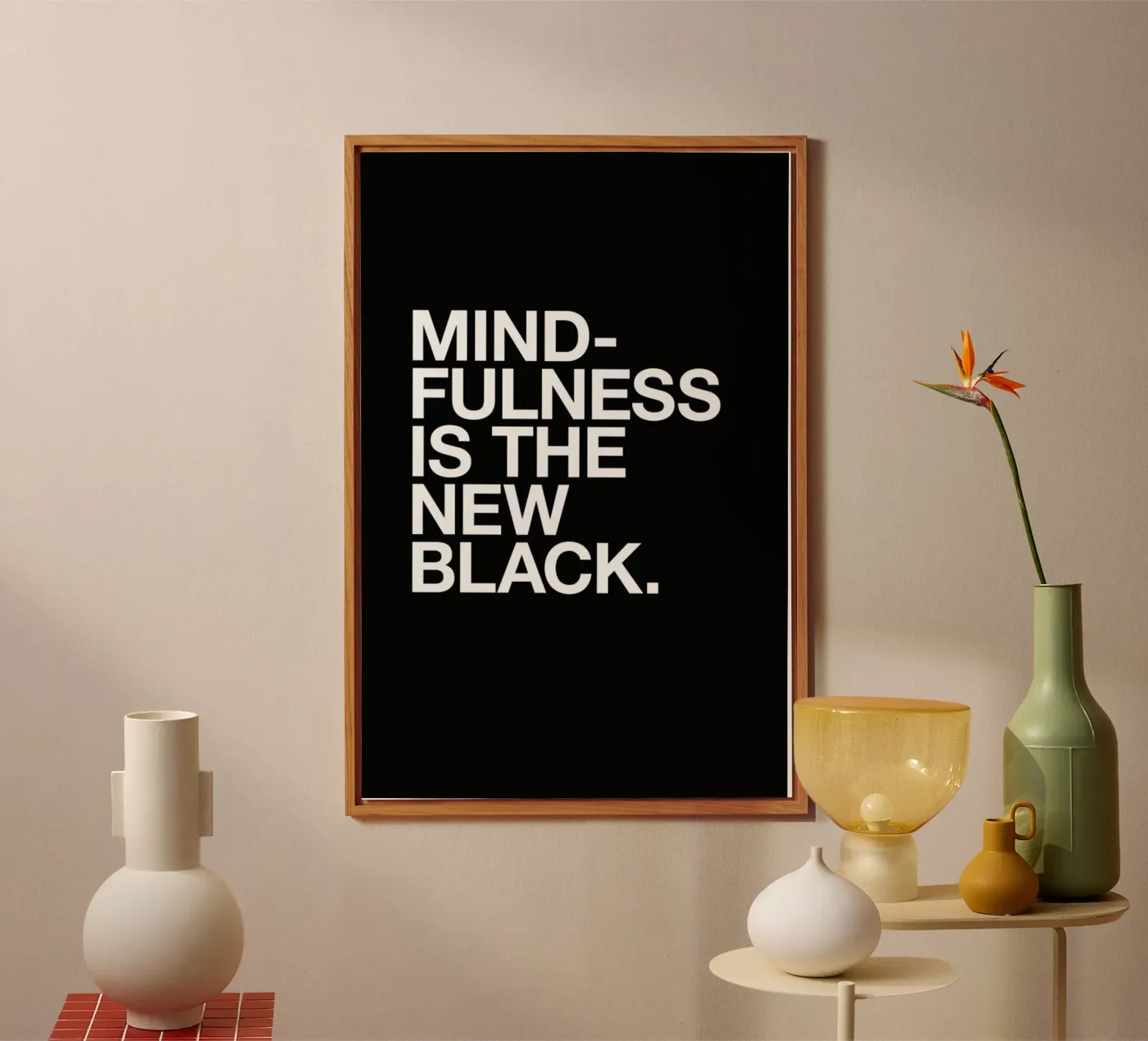 Mindfulness forex plate by Studio One