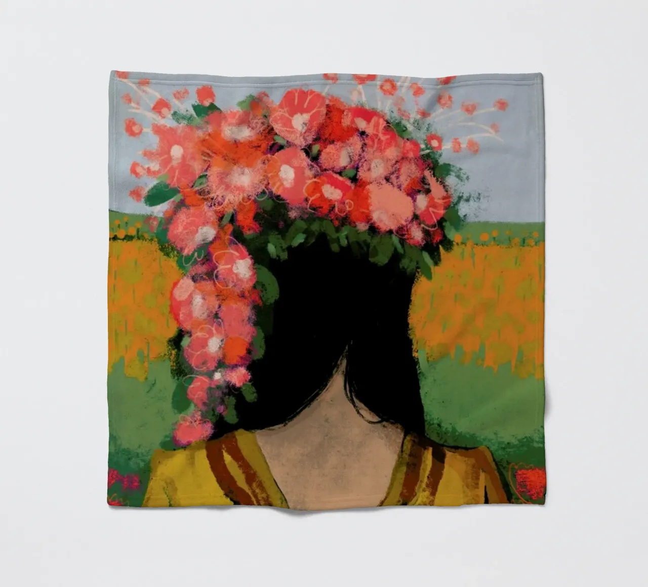 Like The First Day coperta in pile da treechild