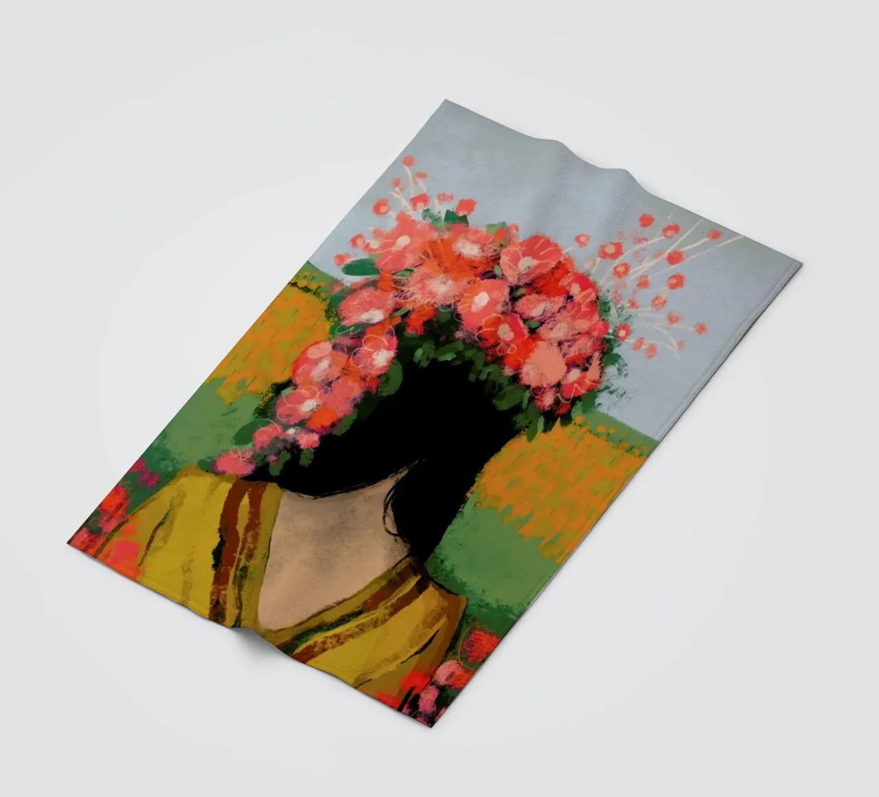 Like The First Day coperta in pile da treechild