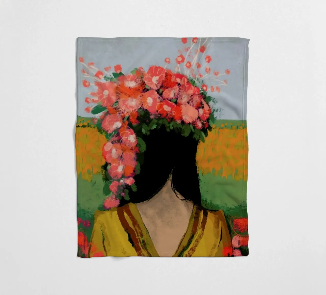 Like The First Day coperta in pile da treechild