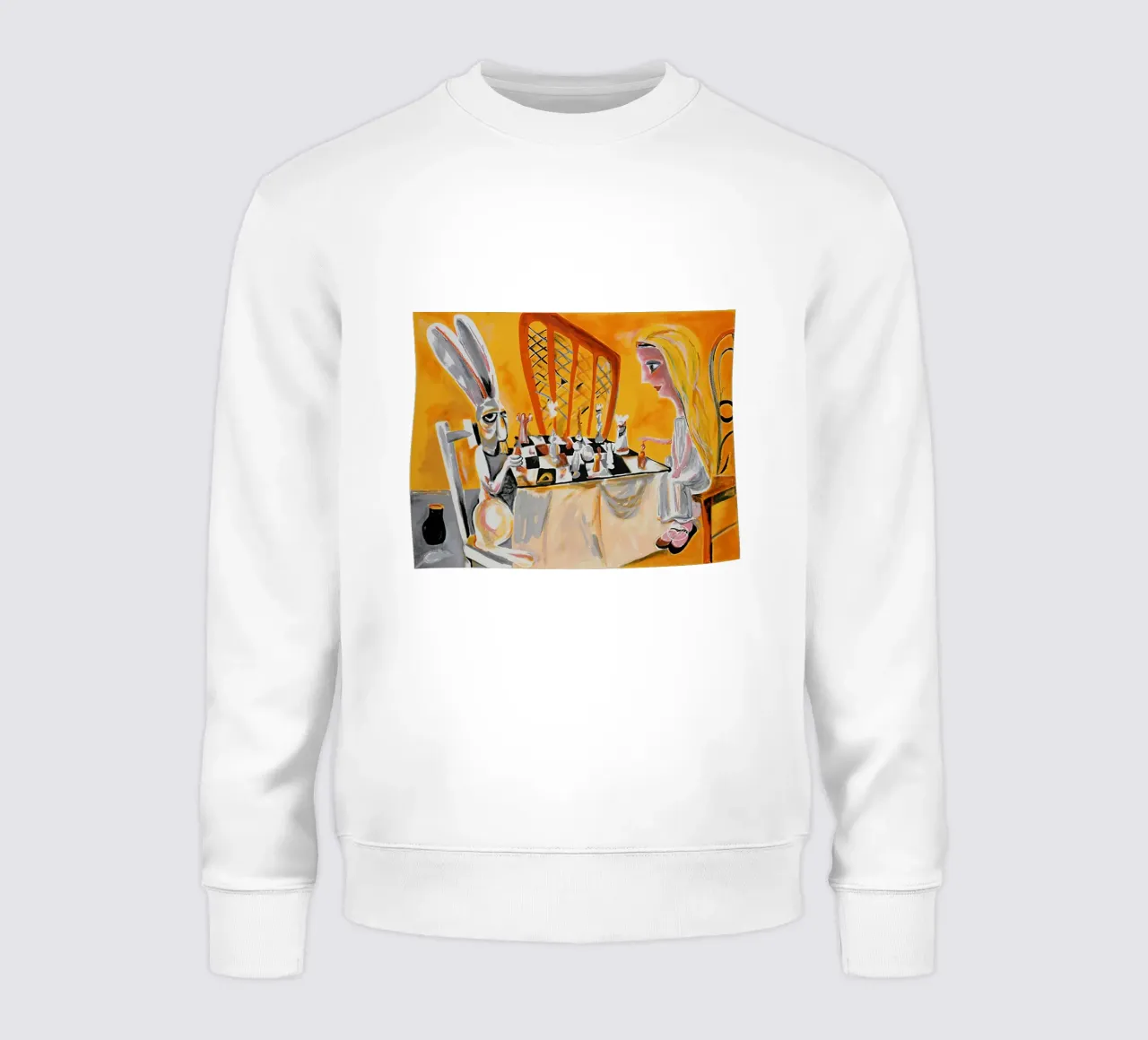 Charles Blackman Alice im Wunderland Sweatshirt von Cindy Cronin