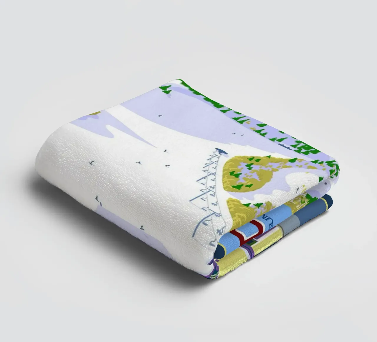 Sci di Aspen asciugamano da bagno da williamsshop