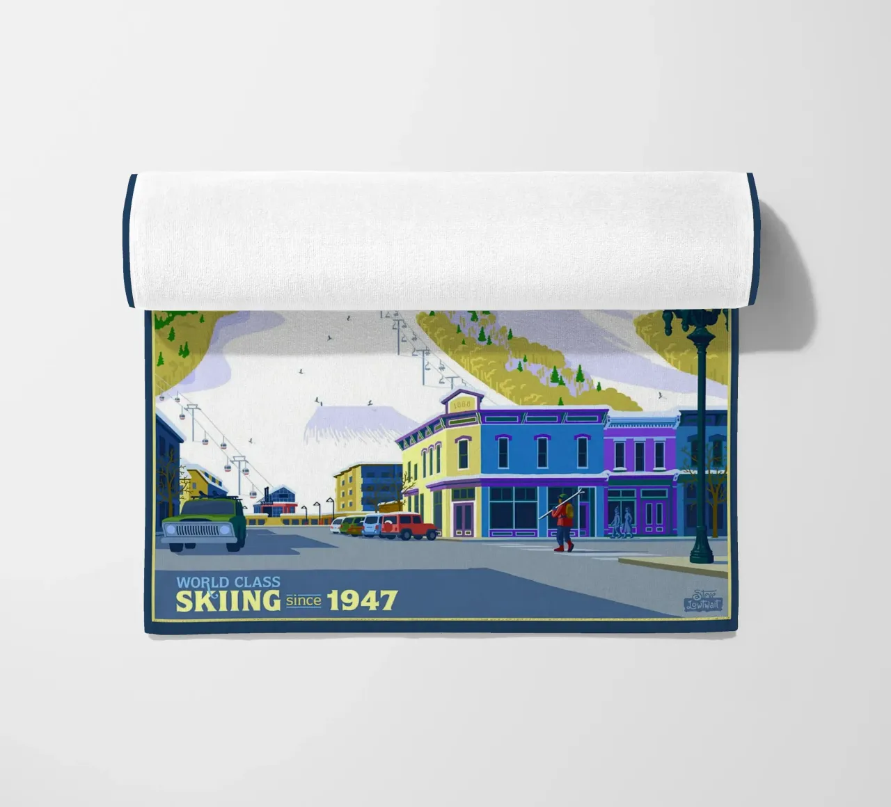 Sci di Aspen telo mare da williamsshop