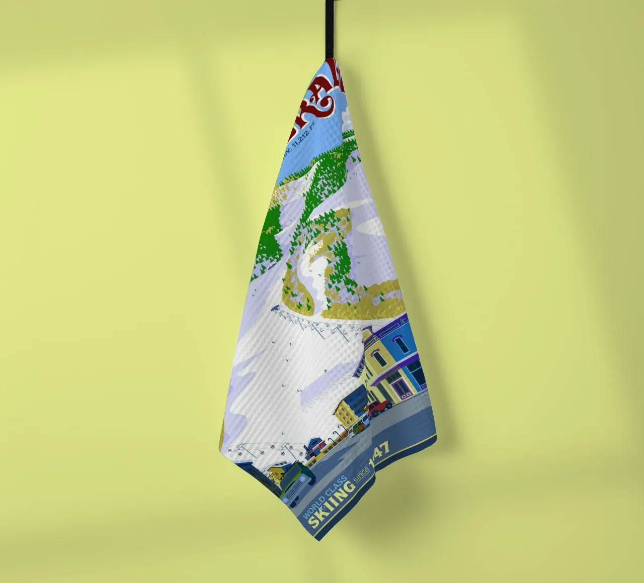 Sci di Aspen canovaccio da cucina da williamsshop