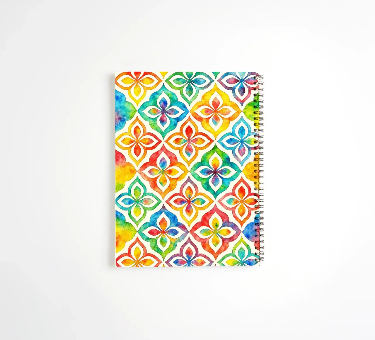 linea geometrica astratta di fiori diario ad anelli da arkhanz