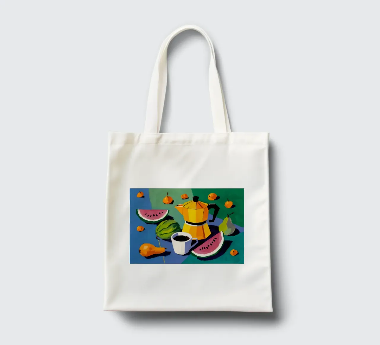 Azure Summer Refreshment tote bag by Fable Tempa