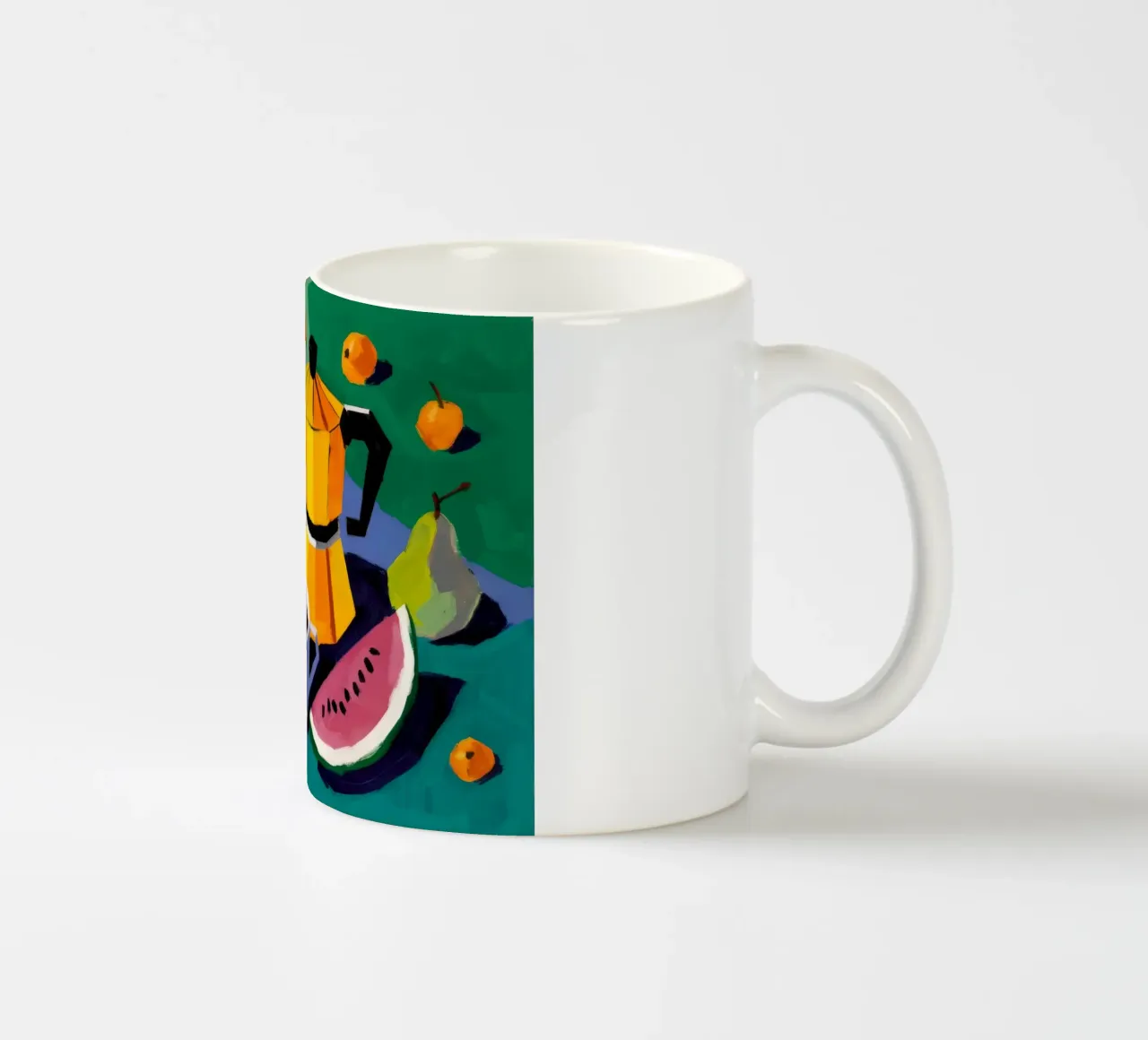 Rinfresco estivo azzurro tazza in ceramica da Fable Tempa