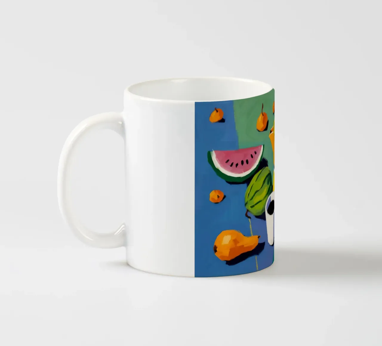 Rinfresco estivo azzurro tazza in ceramica da Fable Tempa