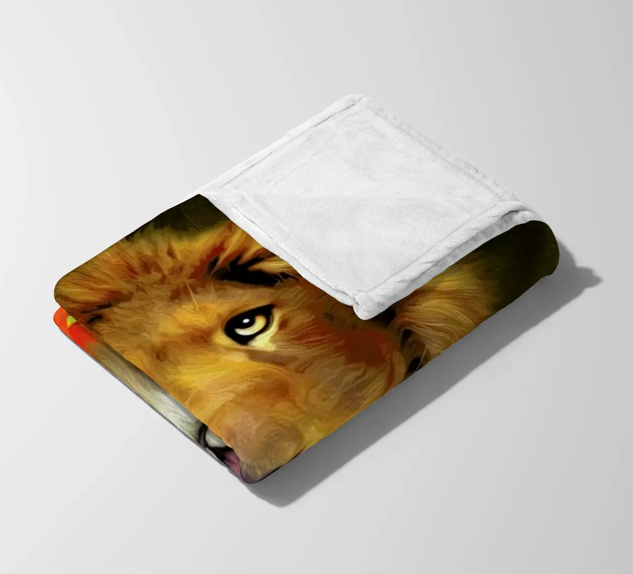 Rowrke coperta in pile da Tein Lucasson