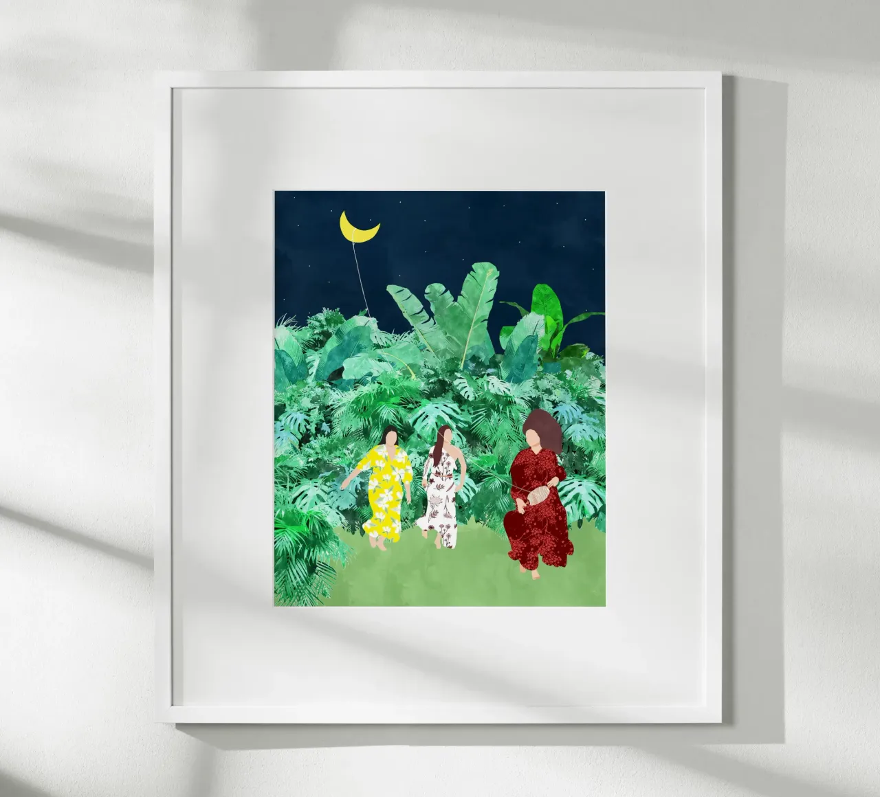 The Moon Kite poster with plastic frame by 83oranges