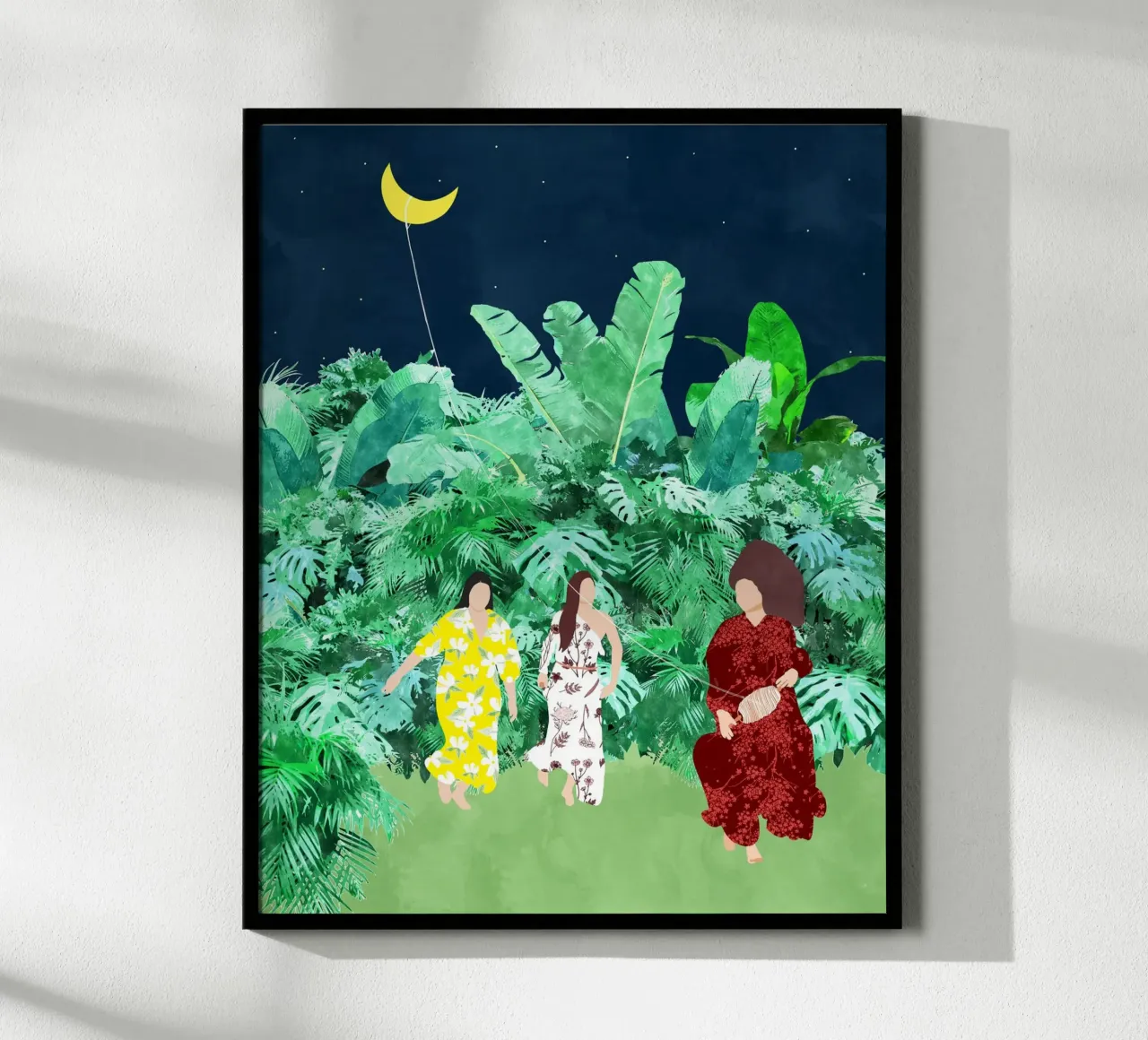 The Moon Kite poster with plastic frame by 83oranges